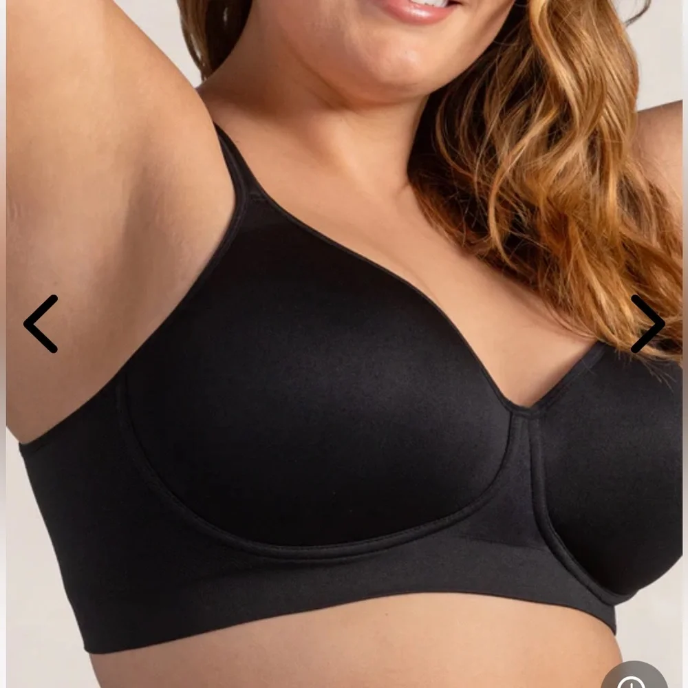 NWT Truekind wireless t shirt bra size M, black - Picture 4 of 8